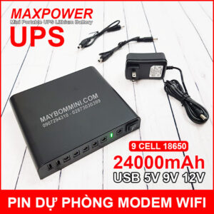 USP Du Phong Modem Wifi Camera 5v 9v 12v 24000mah