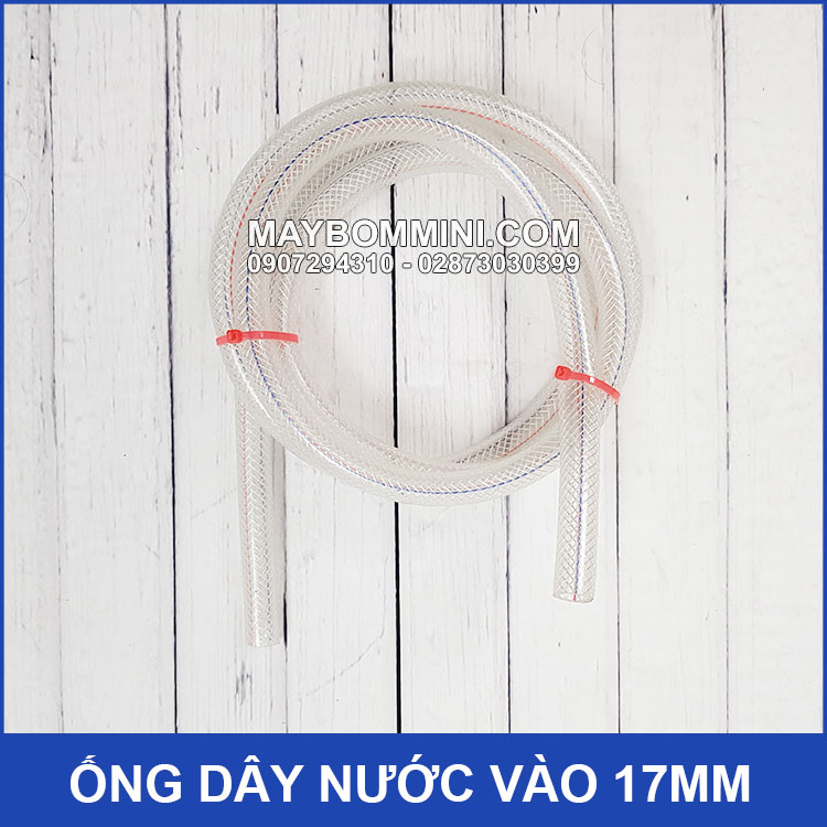 Ong Day Nuoc Vao 17mm 2 Met