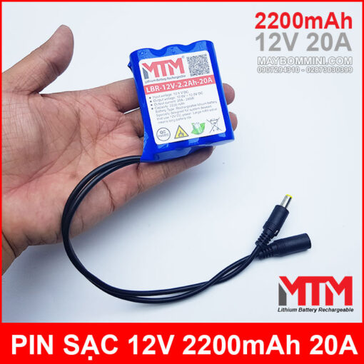 Ban Pin Sac 12v 2200mah Gia Tot