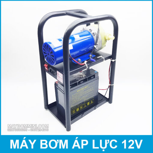 May Bom Ap Luc Phun Thuoc Tru Sau Tuoi Cay 220W 12V