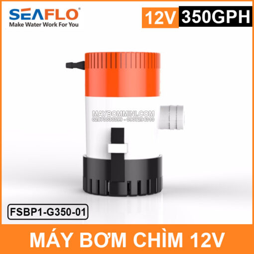 SEAFLO Bơm Nước 12 V 350 GPH May Bom Chim Thuyen Cano Nuoc Ngap