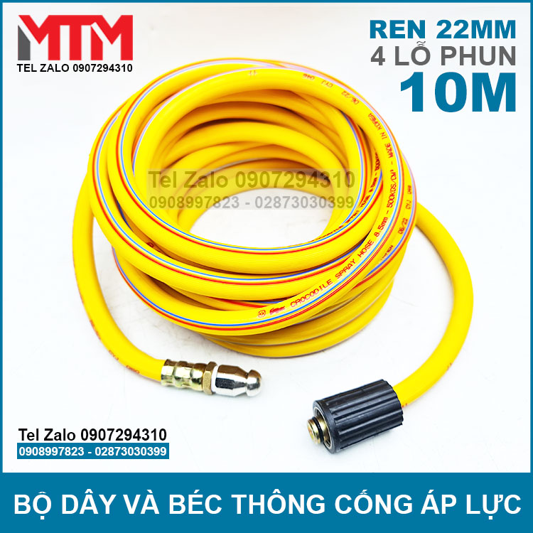 Bo Bec Thong Cong Va Ong Ap Luic Ren 22mm 10 Met